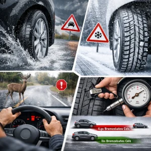 Kā riepas nodrošina saķeri ar ceļa virsmu