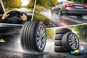 Kā kvalitatīvas riepas uzlabo vadāmību, bremzēšanas ceļu un braukšanas komfortu