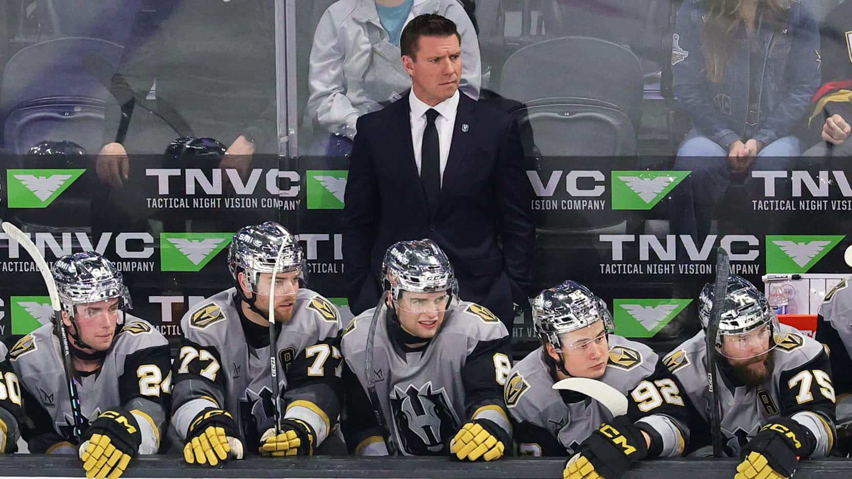 Raiens Kreigs pārņem Lasvegasas “Golden Knights” stūri pēc panākumiem fārmklubā