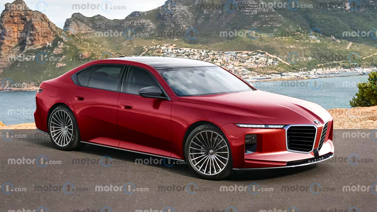 Top jauns BMW Alpina flagmanis: detaļas par nākamās paaudzes luksusa sedanu