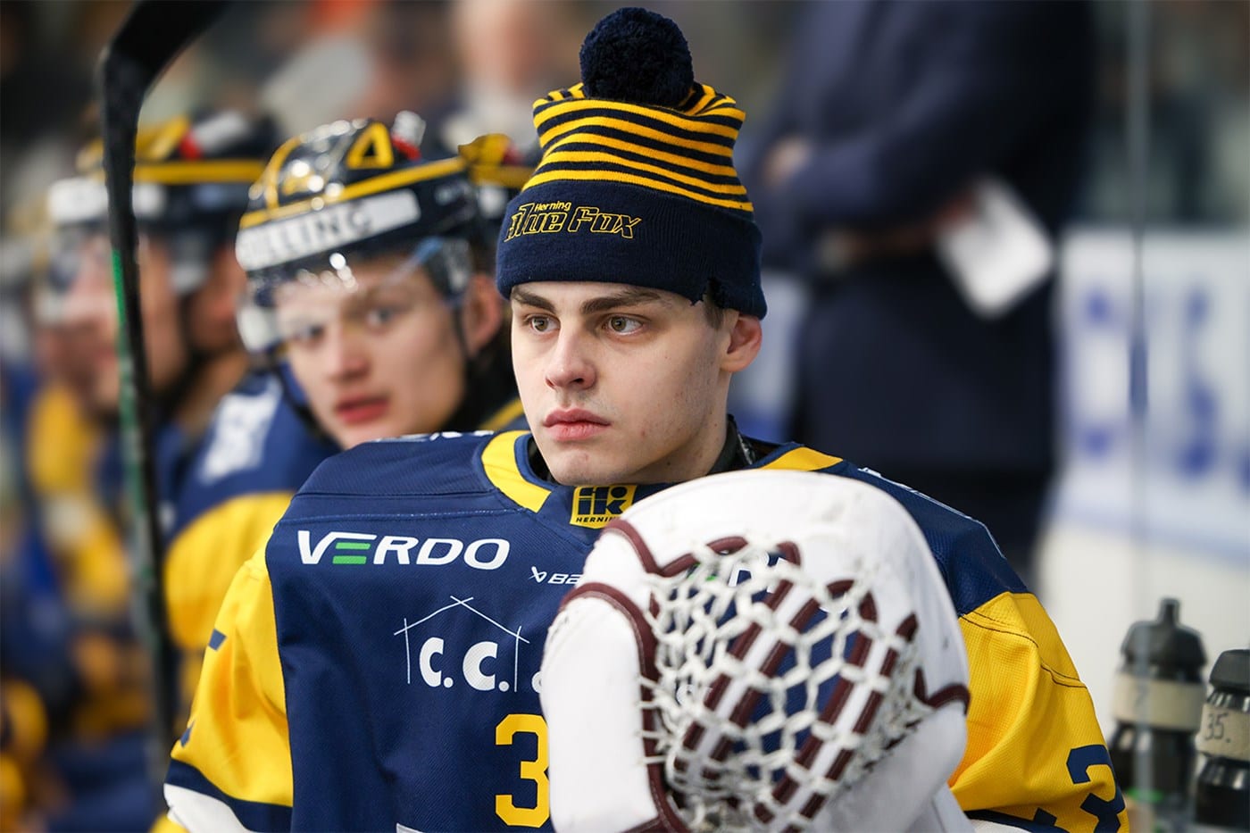 Latviešu vārtsargs Jānis Fecers pagarina līgumu ar Dānijas čempioni Herningas “Blue Fox” līdz 2027. gadam