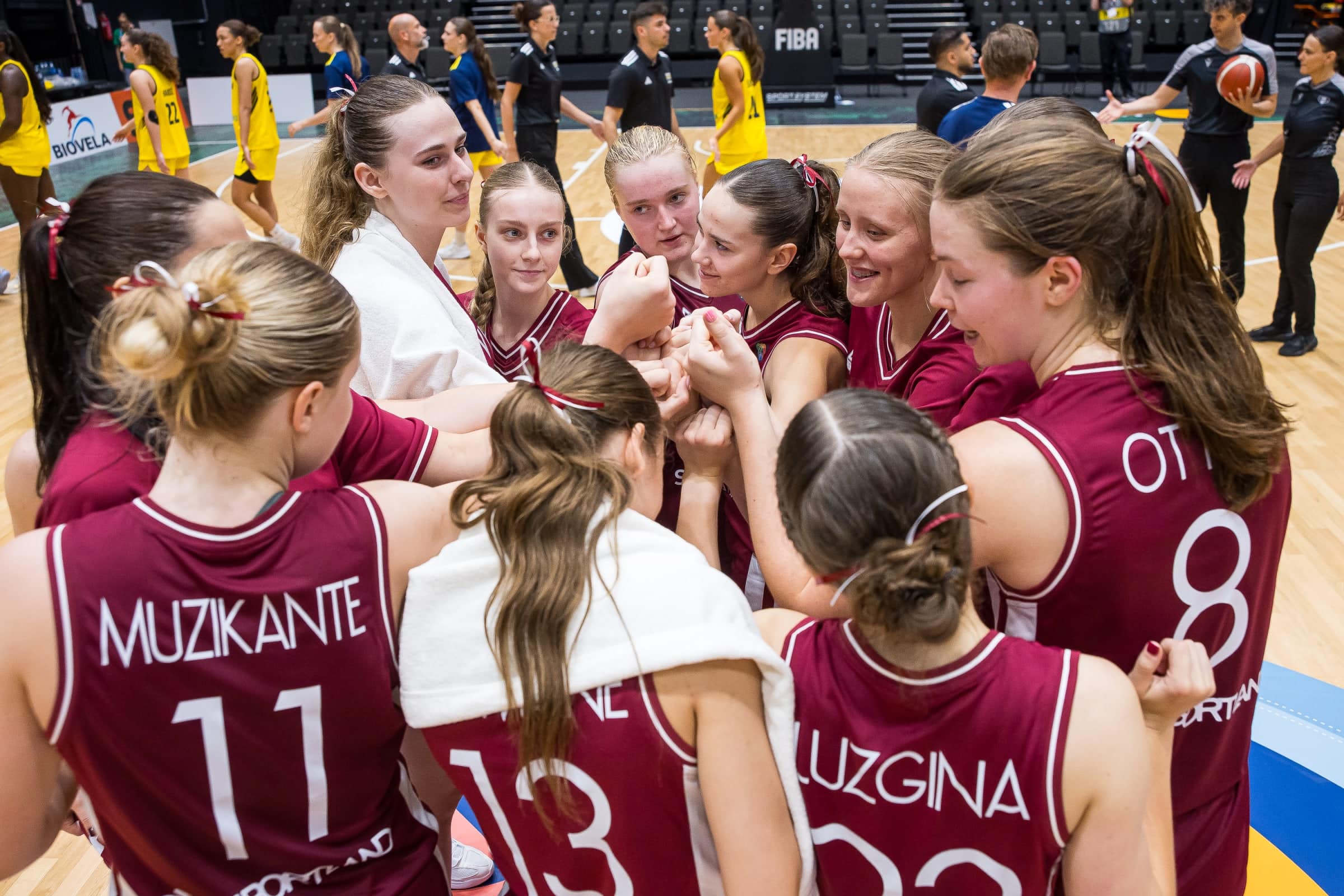 Latvijas U20 sieviešu basketbola izlase Eiropas čempionātā Klaipēdā stāsies pretī Vācijai