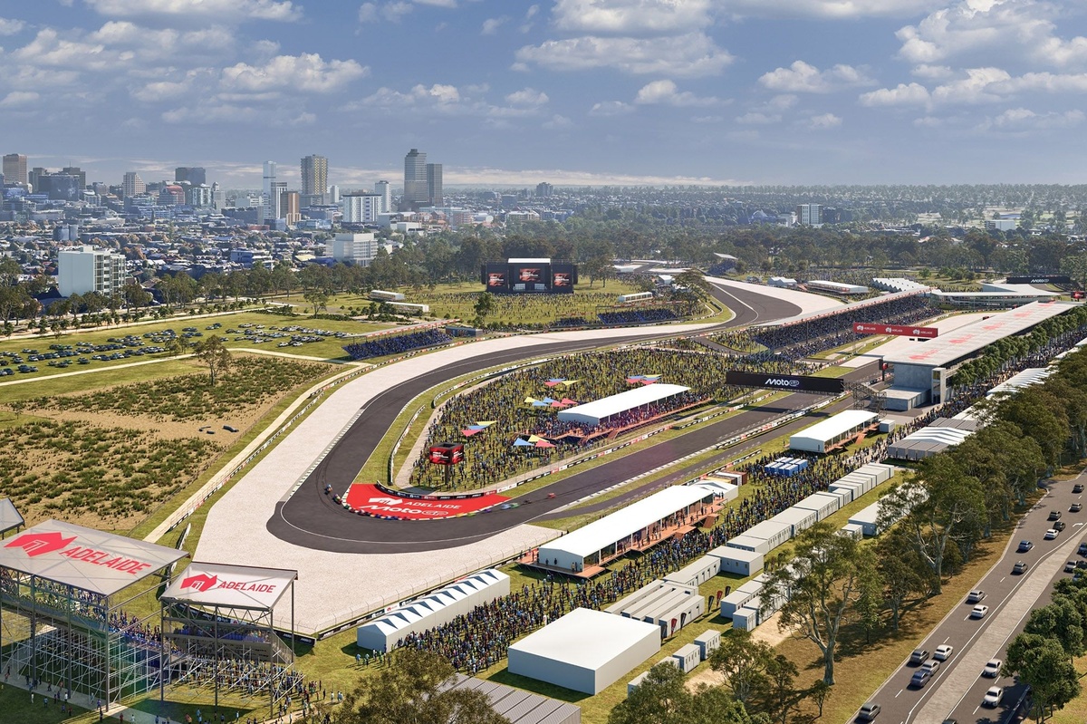 Atklāts jaunā Adelaires MotoGP trasē plāns, projekts izmaksās 51 miljonu mārciņu