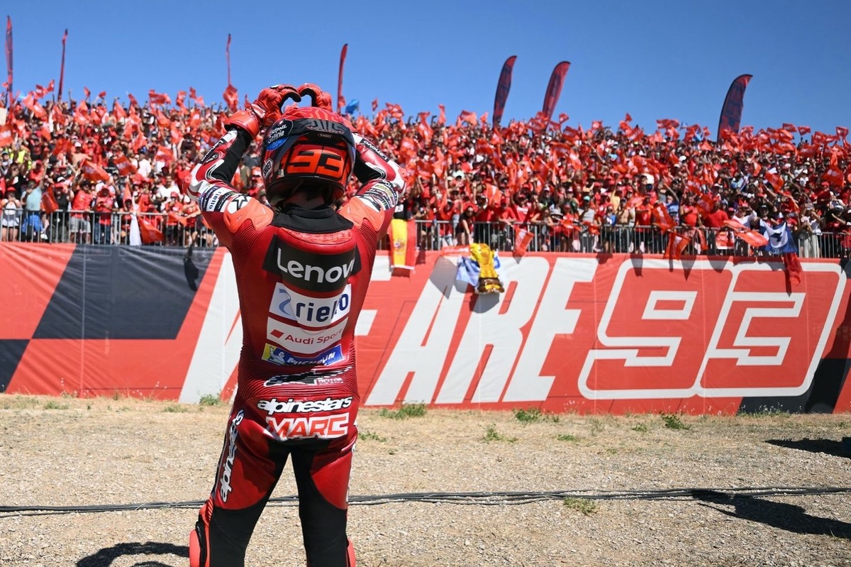 Marc Marquez izcīna kritisku uzvaru MotoGP Aragon GP