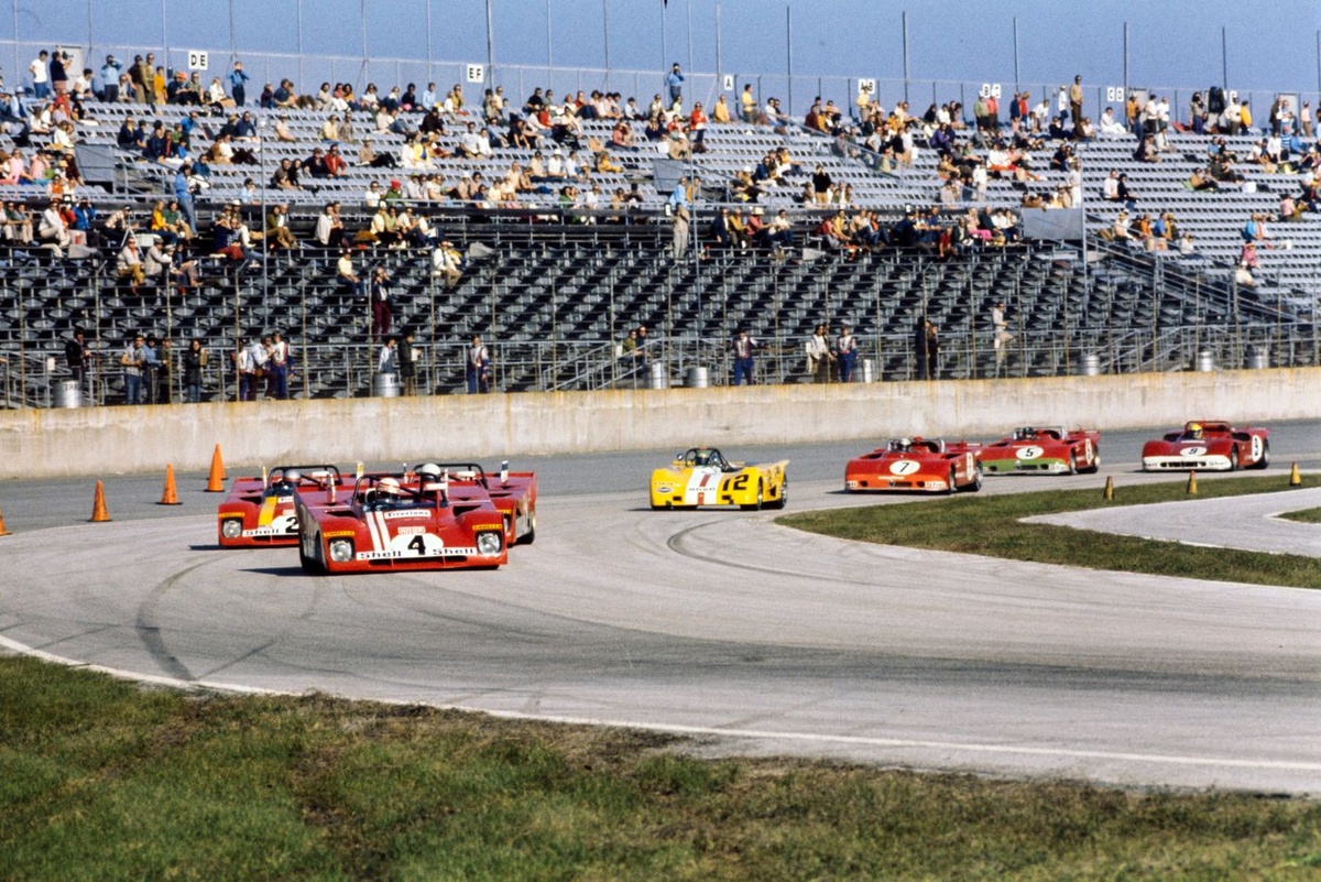 1972. gada Daytona 24 stundas sacensības saīsinātas līdz sešām stundām