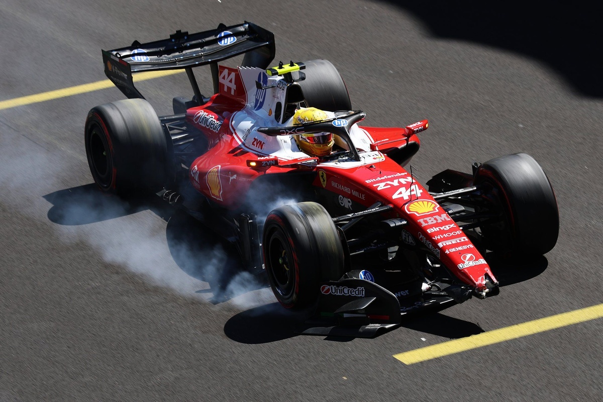 Antonelli uzvar FP3 pēc Hamiltona un Bearmana avārijām Spānijas GP