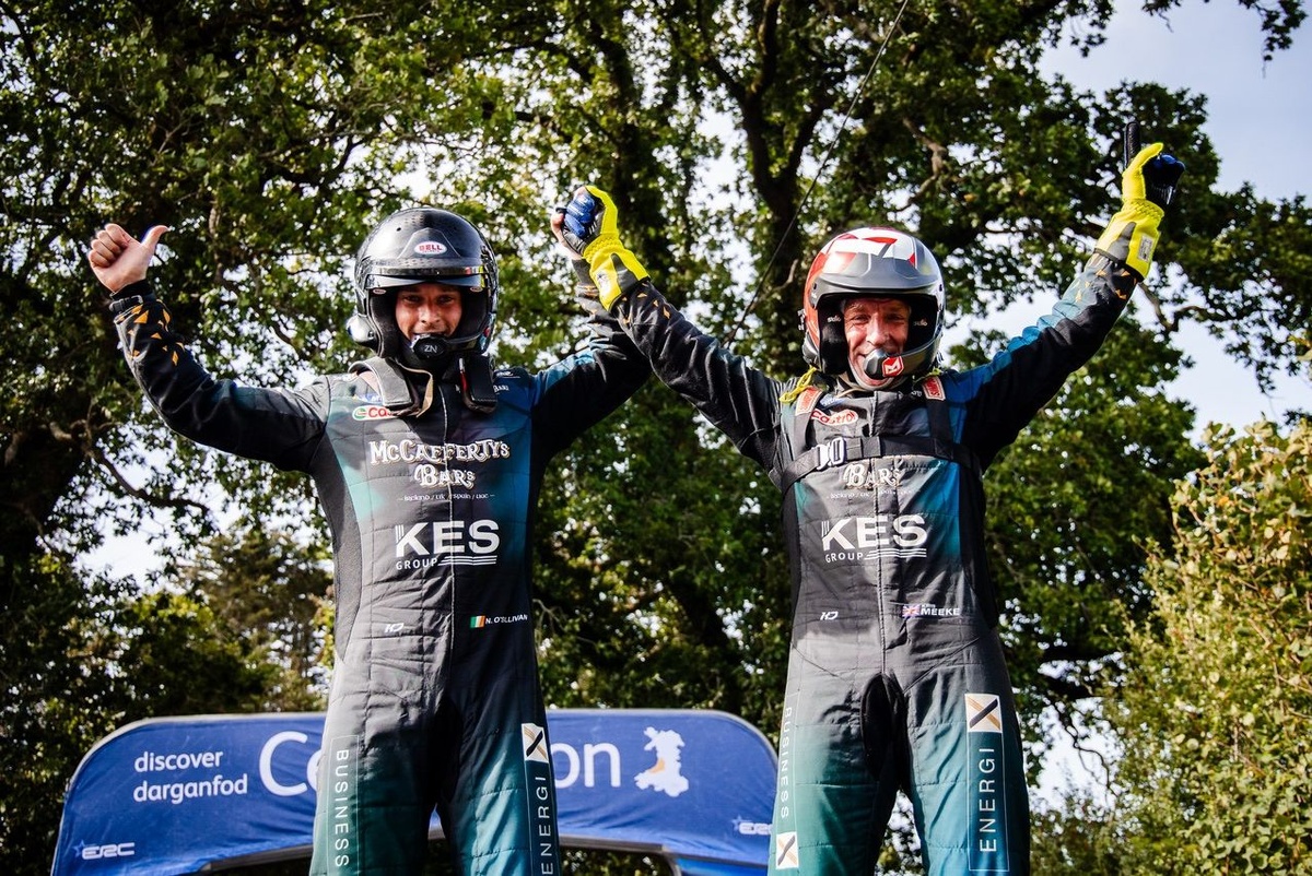 Kris Meeke izcīna pirmo uzvaru ERC sacensībās Velsā, Teemu Suninen nodrošina titulu