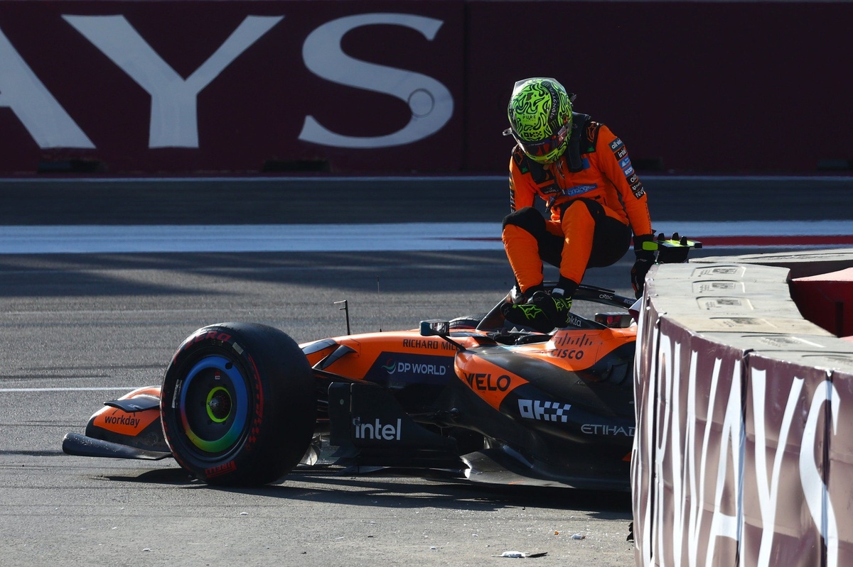Norris atvainojas Colapinto pēc F1 sacensību aizlieguma komentāriem