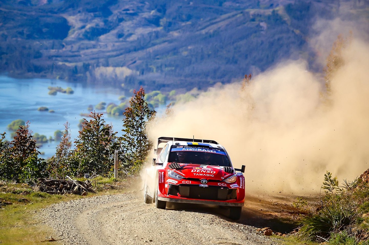 Oliver Solbergs uzvara Čīlē nodrošina Toyota desmito WRC ražotāju titulu