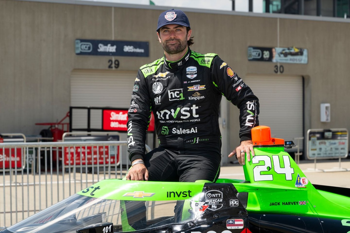 IndyCar pilots Džeks Hārvis paziņo par onkoloģijas diagnozi