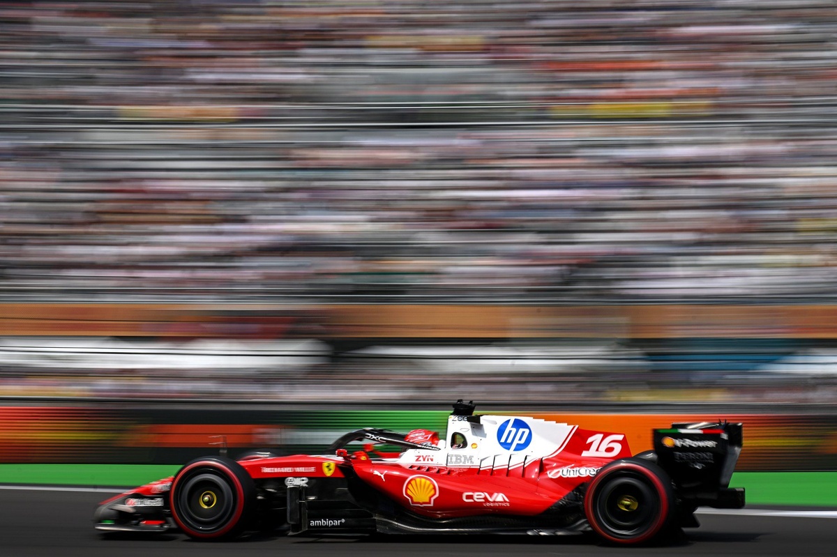 Leclerc uzvar pirmajā treniņā Meksikas GP, apsteidz Antonelli