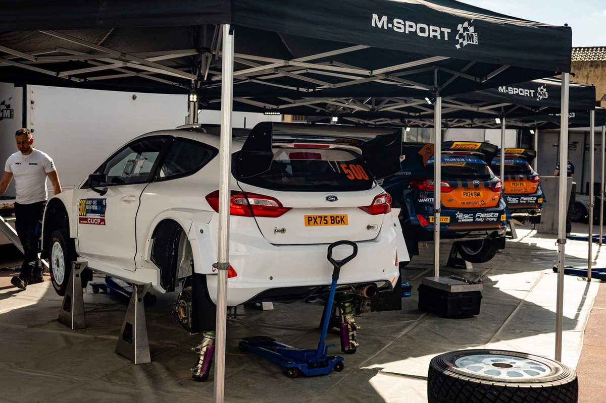 McErlean pārbauda M-Sport 2027. gada WRC auto ERC noslēgumā