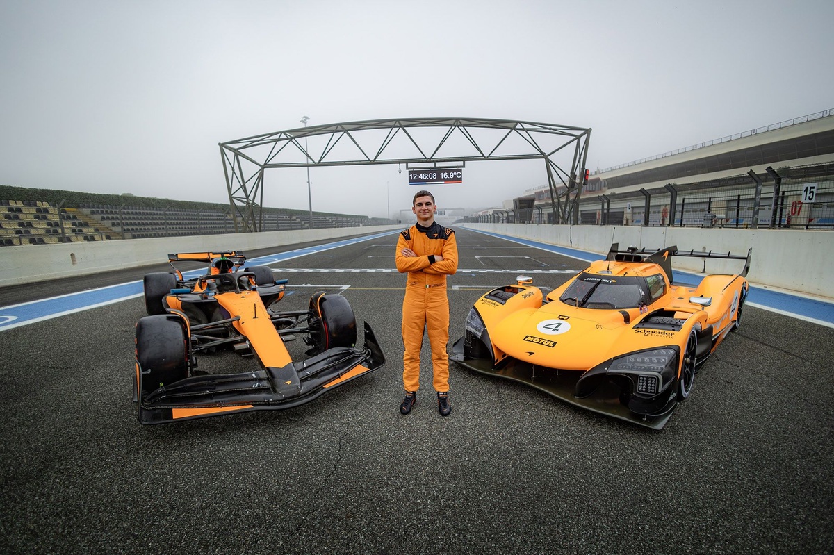 McLaren apstiprina Leonardo Fornaroli kā F1 rezerves braucēju un uzsāk WEC programmu