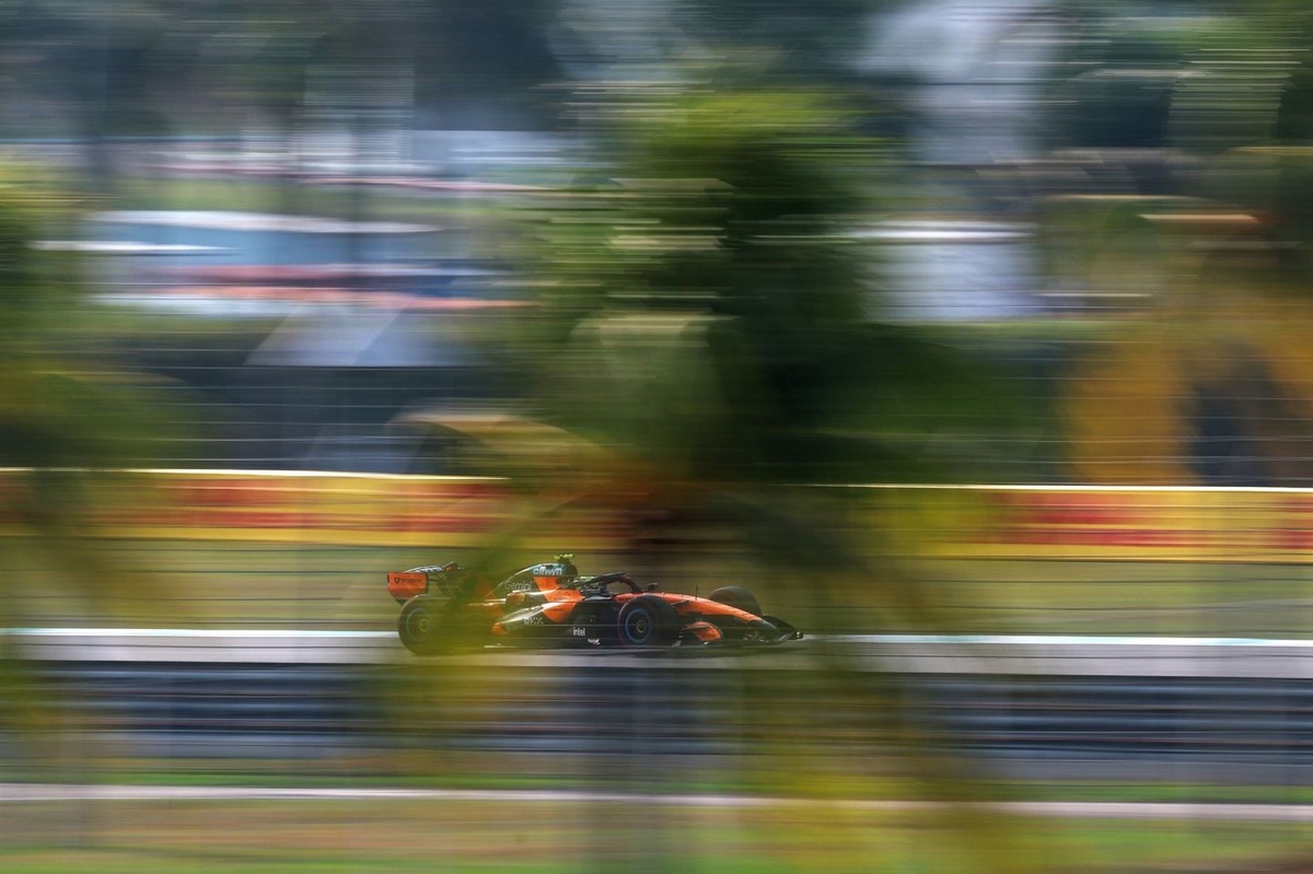 McLaren skaidro Lando Norisa atkārtotu straighline ātruma problēmu pēc Bahreinas GP kvalifikācijas