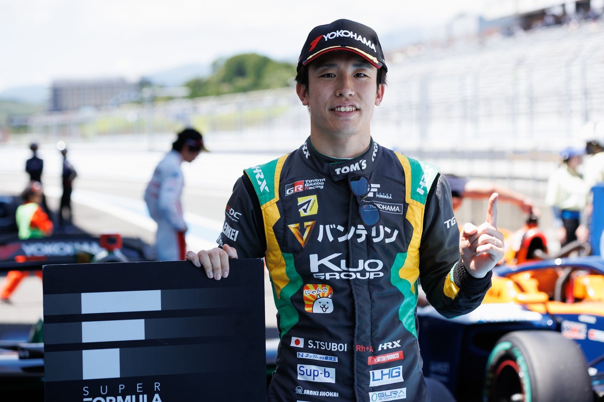 Sho Tsuboi no Super Formula uz F2: Jauns posms Toyota atbalstītā braucēja karjerā
